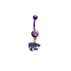 Kansas State Wildcats PURPLE College Belly Button Navel Ring