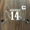 Philadelphia Eagles Kenneth Gainwell Mini Football Helmet Visor Shield Clear w/ Clips - PICK COLOR