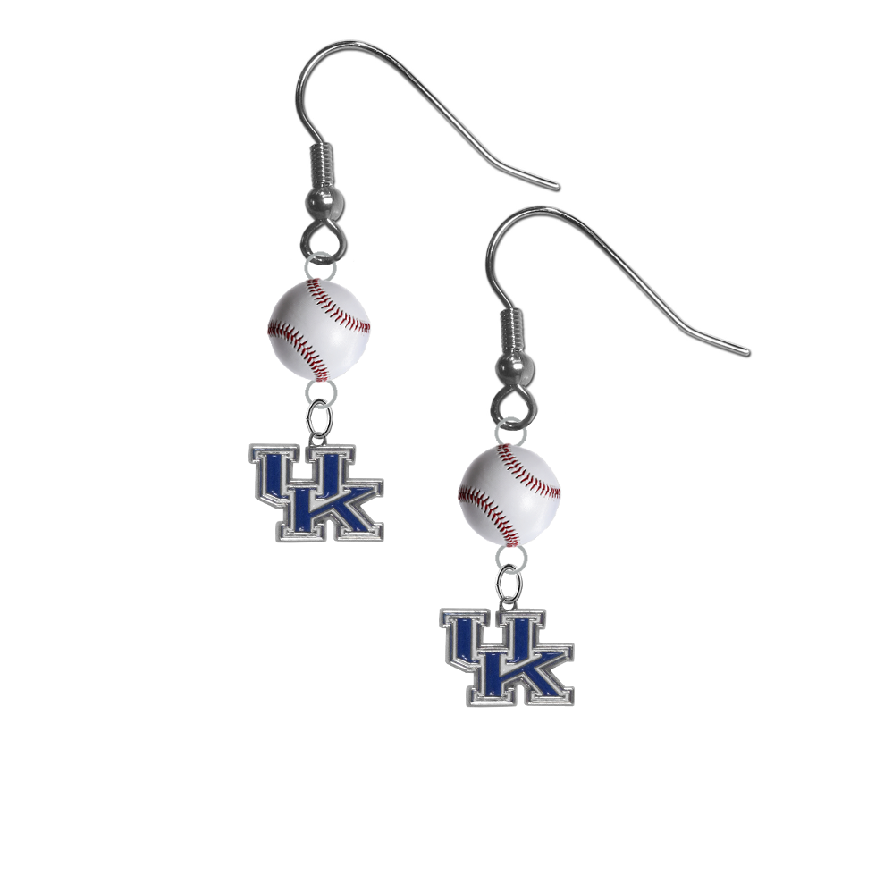 Kentucky Wildcats NCAA Baseball Dangle Earrings