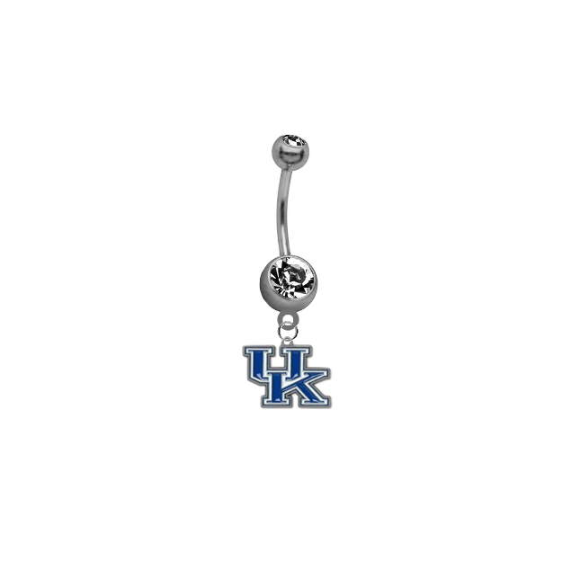 Kentucky Wildcats NCAA College Belly Button Navel Ring