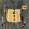 Minnesota Vikings Kirk Cousins Mini Football Helmet Visor Shield Silver Chrome Mirror w/ Clips