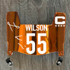 Cincinnati Bengals Logan Wilson Mini Football Helmet Visor Shield Orange Chrome Mirror w/ Clips - PICK COLOR
