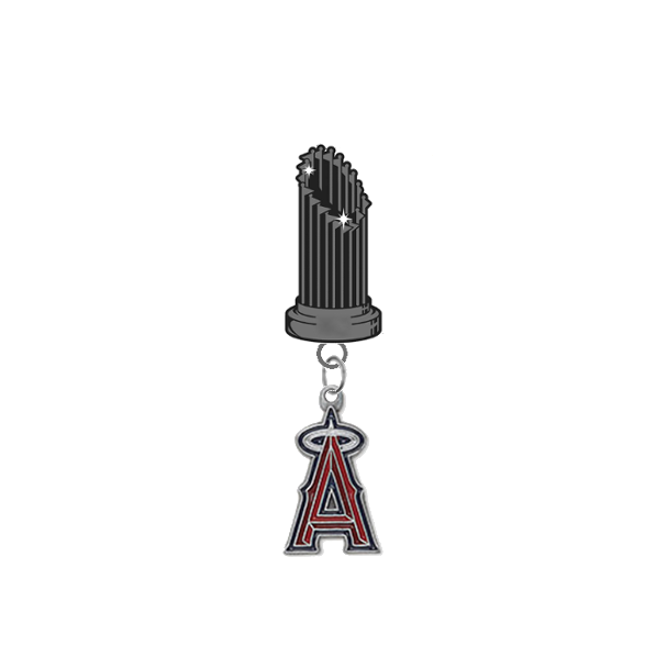 Anaheim Angels MLB World Series Trophy Lapel Pin