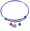 Los Angeles Clippers BLUE Color Edition Expandable Wire Bangle Charm Bracelet