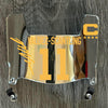 Kansas City Chiefs Marquez Valdes-Scantling Mini Football Helmet Visor Shield Silver Chrome Mirror w/ Clips - PICK COLOR
