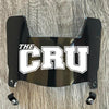 Mary Hardin-Baylor Crusaders Mini Football Helmet Visor Shield Black Dark Tint w/ Clips