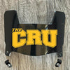 Mary Hardin-Baylor Crusaders Mini Football Helmet Visor Shield Black Dark Tint w/ Clips