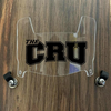 Mary Hardin-Baylor Crusaders Mini Football Helmet Visor Shield Clear w/ Clips