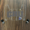 Mary Hardin-Baylor Crusaders Mini Football Helmet Visor Shield Clear w/ Clips