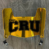 Mary Hardin-Baylor Crusaders Mini Football Helmet Visor Shield Gold Chrome Mirror w/ Clips