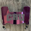 Mary Hardin-Baylor Crusaders Mini Football Helmet Visor Shield Purple Chrome Mirror w/ Clips