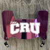 Mary Hardin-Baylor Crusaders Mini Football Helmet Visor Shield Purple Chrome Mirror w/ Clips