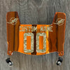 Miami Dolphins Custom Name & Number Mini Football Helmet Visor Shield Orange Chrome Mirror w/ Clips - Camo