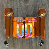 Miami Dolphins Custom Name & Number Mini Football Helmet Visor Shield Orange Chrome Mirror w/ Clips - Crucial Catch