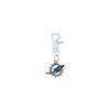 Miami Dolphins NFL COLOR EDITION White Pet Tag Collar Charm