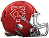 Minnesota Twins Custom Concept Red Mini Riddell Speed Football Helmet