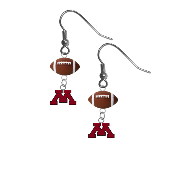 Minnesota Gophers NCAA Football Dangle Earrings