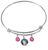 Minnesota Timberwolves NBA Expandable Wire Bangle Charm Bracelet