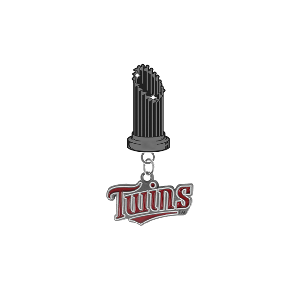 Minnesota Twins MLB World Series Trophy Lapel Pin