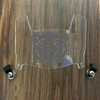 Missouri State Bears Mini Football Helmet Visor Shield Clear w/ Clips