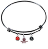 Missouri State Bears BLACK Color Edition Expandable Wire Bangle Charm Bracelet