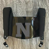 Navy Midshipmen Mini Football Helmet Visor Shield Black Dark Tint w/ Clips