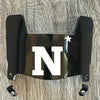 Navy Midshipmen Mini Football Helmet Visor Shield Black Dark Tint w/ Clips