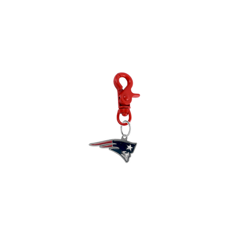 New England Patriots NFL COLOR EDITION Red Pet Tag Collar Charm