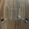 New Mexico Lobos Mini Football Helmet Visor Shield Clear w/ Clips