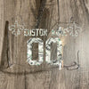 New Orleans Saints Custom Name & Number Full Size Football Helmet Visor Shield Clear w/ Clips - Money Print