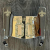 New Orleans Saints Custom Name & Number Mini Football Helmet Visor Shield Silver Chrome Mirror w/ Clips - Camo