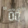 New York Giants Custom Name & Number Full Size Football Helmet Visor Shield Clear w/ Clips - Money Print