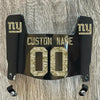 New York Giants Custom Name & Number Mini Football Helmet Visor Shield Black Dark Tint w/ Clips - Camo