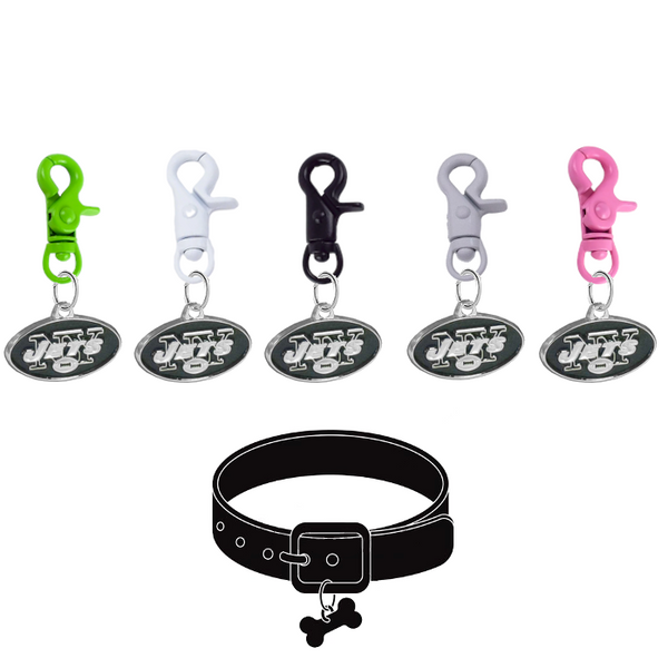New York Jets NFL COLOR EDITION Pet Tag Collar Charm