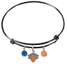 New York Knicks BLACK Color Edition Expandable Wire Bangle Charm Bracelet