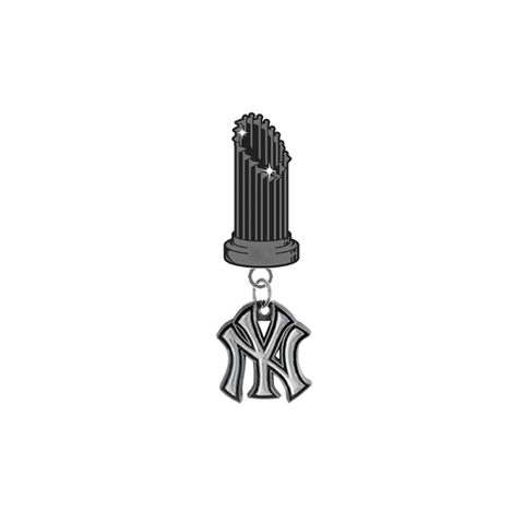 New York Yankees MLB World Series Trophy Lapel Pin