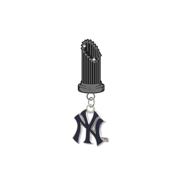 New York Yankees Style 2 MLB World Series Trophy Lapel Pin