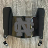 North Central Cardinals Mini Football Helmet Visor Shield Black Dark Tint w/ Clips