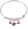 Oklahoma City Thunder NBA Expandable Wire Bangle Charm Bracelet