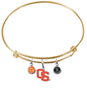 Oregon State Beavers Style 2 GOLD Color Edition Expandable Wire Bangle Charm Bracelet