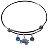 Orlando Magic BLACK Color Edition Expandable Wire Bangle Charm Bracelet