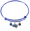 Orlando Magic BLUE Color Edition Expandable Wire Bangle Charm Bracelet