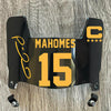 Kansas City Chiefs Patrick Mahomes Mini Football Helmet Visor Shield Black Dark Tint w/ Clips