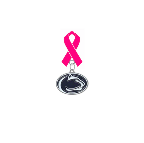 Penn State Nittany Lions Breast Cancer Awareness / Mothers Day Pink Ribbon Lapel Pin