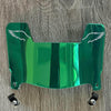 Philadelphia Eagles Mini Football Helmet Visor Shield Green Chrome Mirror w/ Clips