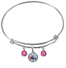 Philadelphia 76ers NBA Expandable Wire Bangle Charm Bracelet