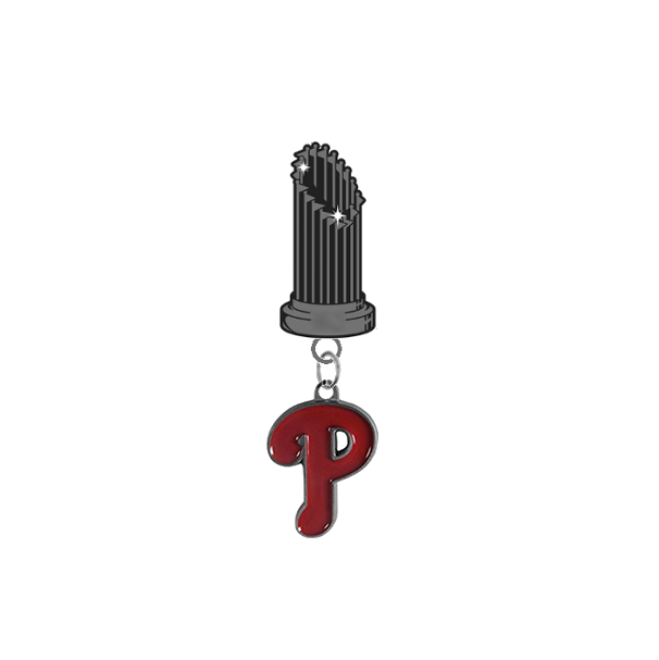 Philadelphia Phillies MLB World Series Trophy Lapel Pin
