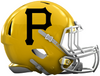 Pittsburgh Pirates Custom Concept Yellow Mini Riddell Speed Football Helmet