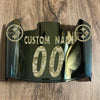 Pittsburgh Steelers Custom Name & Number Full Size Football Helmet Visor Shield Gold Iridium Mirror w/ Clips - Camo