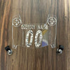 Pittsburgh Steelers Custom Name & Number Mini Football Helmet Visor Shield Clear w/ Clips - Money Print